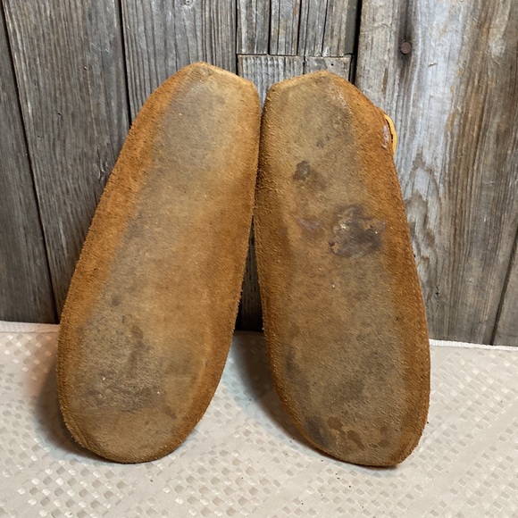 Minnetonka double bottom softsole moccasins men's - Picture 6 of 6